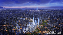 接近远离城市的圈